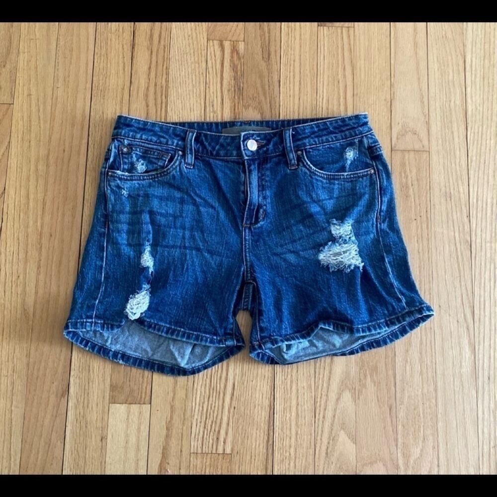 JOES WOMENS “DESTROYED” JEAN SHORTS SIZE 27